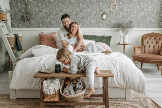 A Home Made for Living: Choosing Family-Friendly Bedding and Textiles