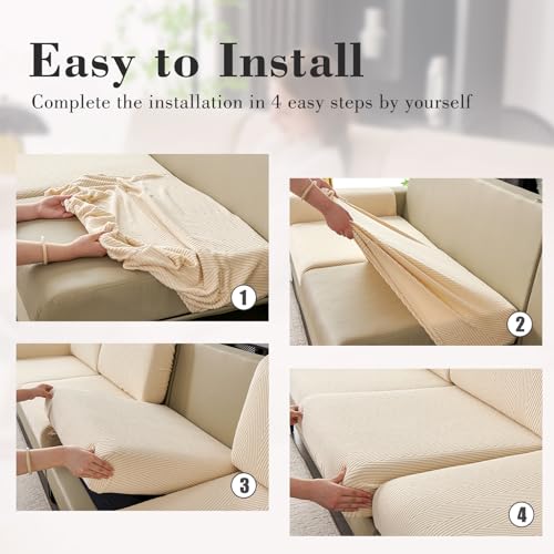 Eertop Couch Covers for Everyday Sofa Protection
