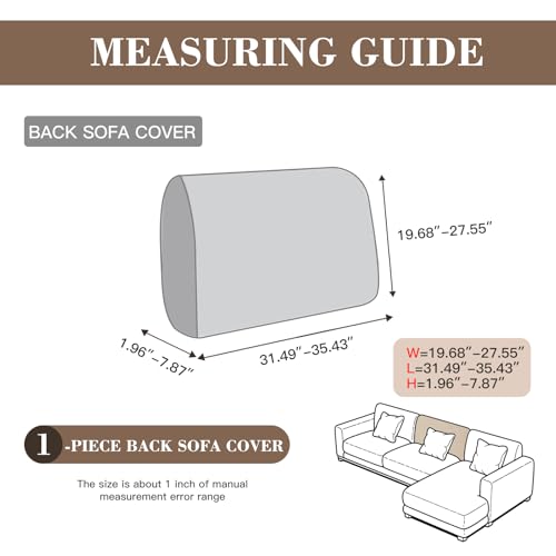 Eertop Couch Covers for Everyday Sofa Protection
