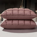 LIJSFGRX Natural Down Bed Pillow with Cotton Cover