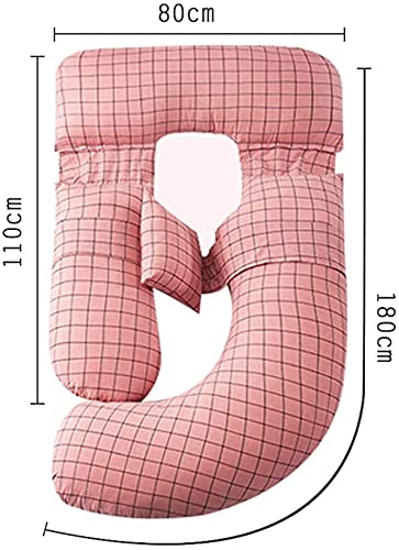 U-Shaped Full Body Pregnancy Pillow with Washable Cover