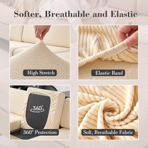 Eertop Couch Covers for Everyday Sofa Protection