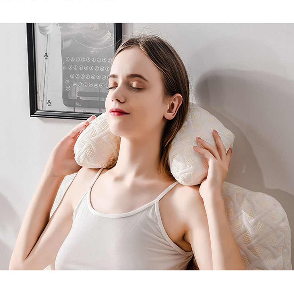 U-Shaped Full-Length Maternity Pillow with Velvet Cover