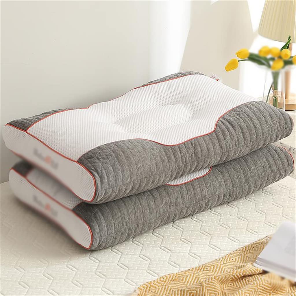 UMKLSW Zero-Pressure Low-Profile Cervical Support Pillow