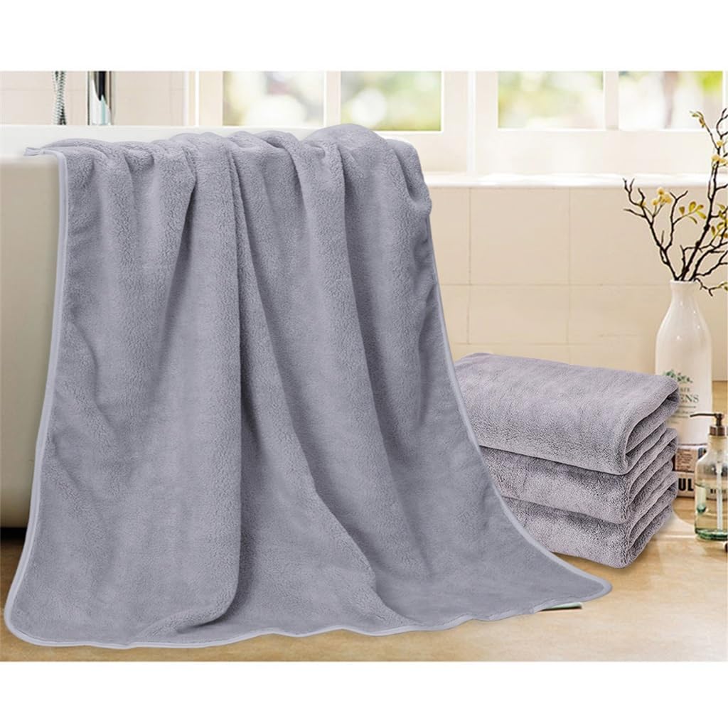 HBJWOV Super Soft Quick-Dry Microfiber Bath Towel Set