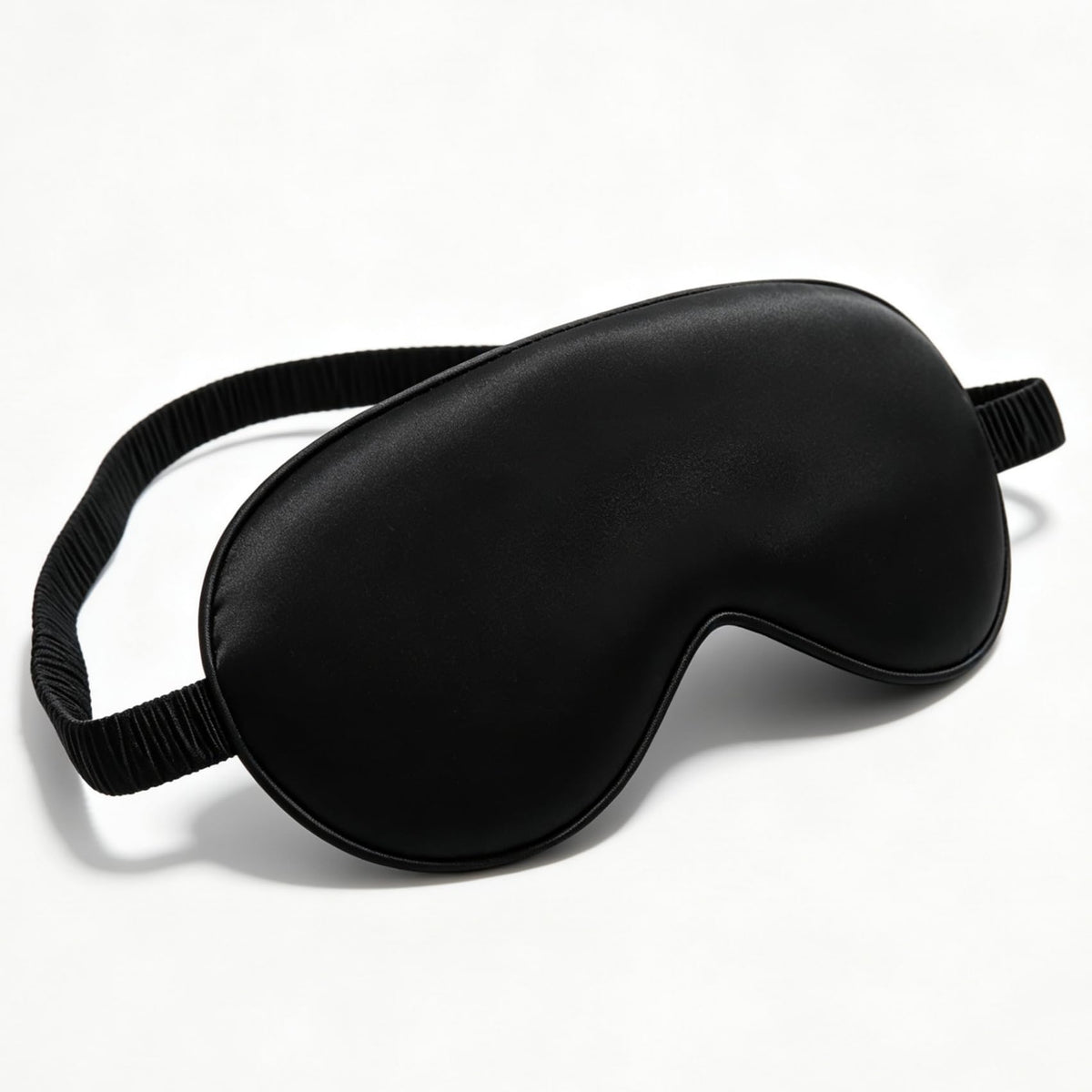 Cotton-Padded Light-Blocking Sleep Mask with Adjustable Band