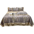BFGRDDW Reversible Printed Lyocell Cooling Quilt Set, 4-Piece
