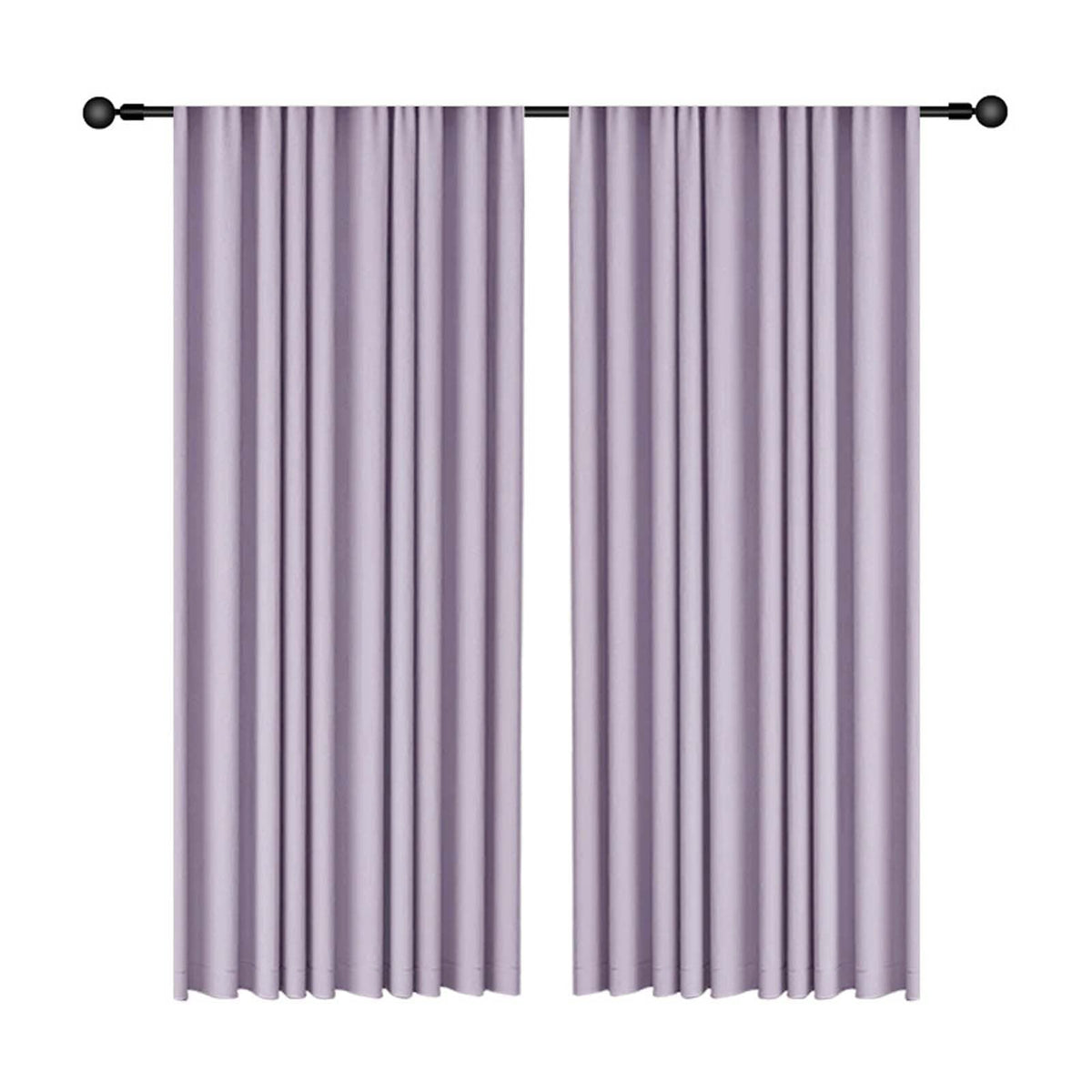 YSUEFIJO Thermal Blackout Grommet Curtains, Set of 2