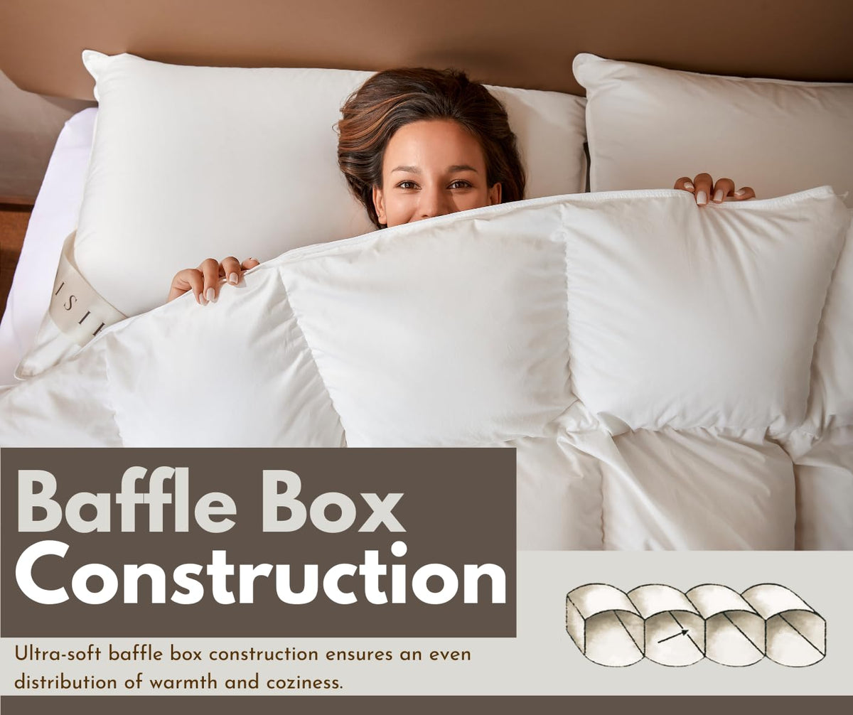 baisihan OverCloud™ Duck Feather & Down Cotton-Shell Duvet