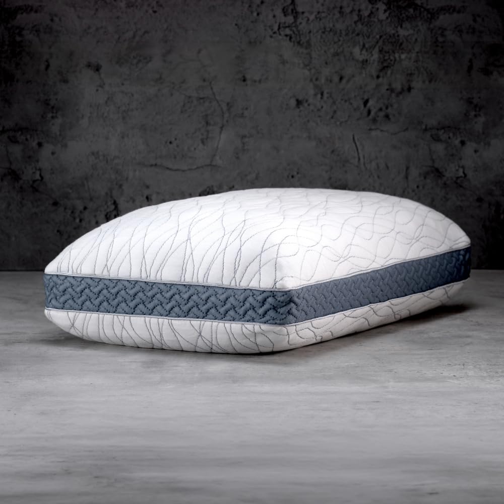 LUXOME LAYR Adjustable Memory Foam Pillow with Cooling Cover
