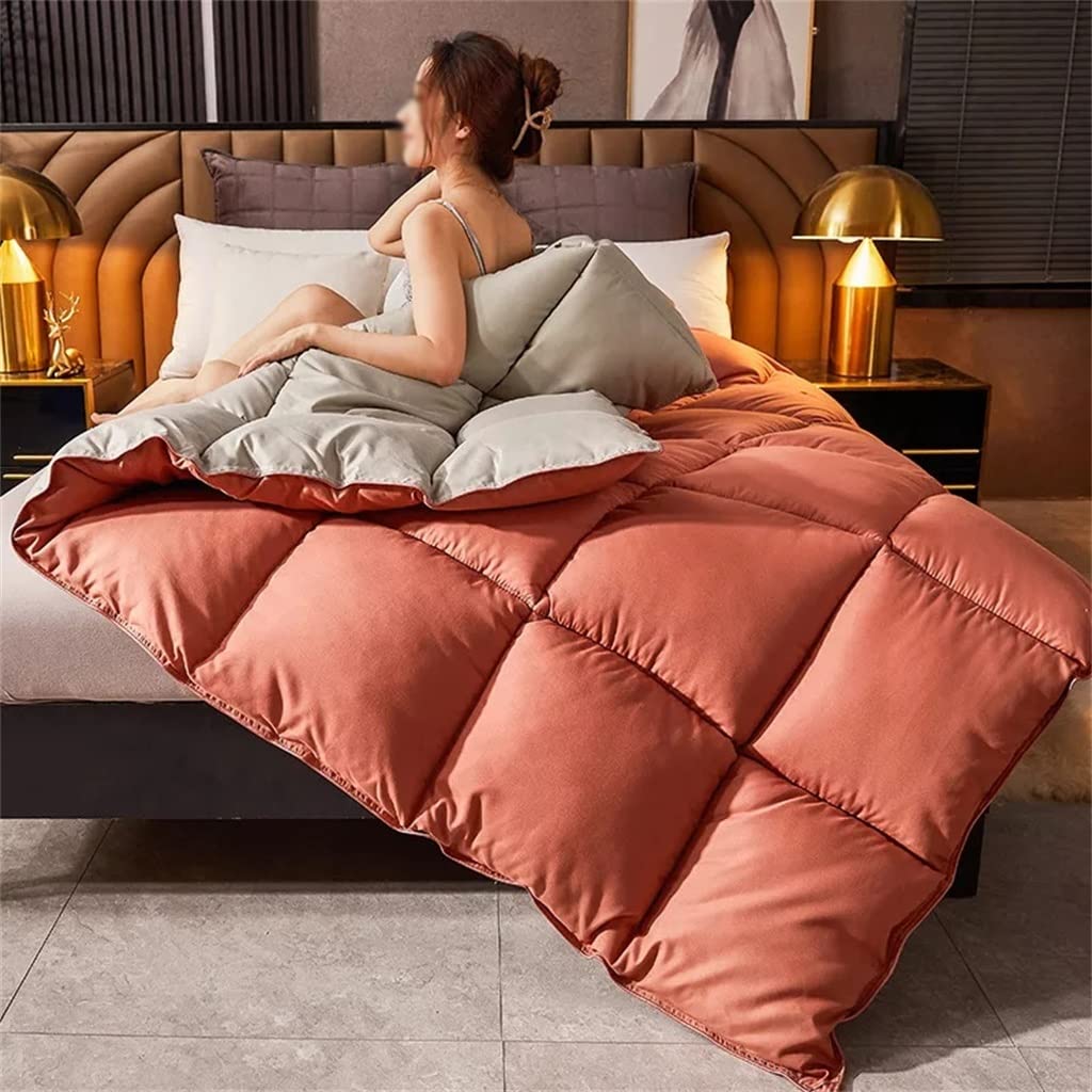 ZUIAI Thick Winter Bread-Style Quilted Duvet Comforter