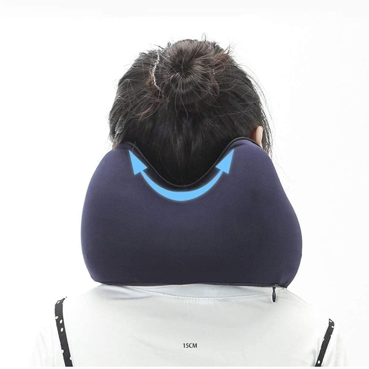 Adjustable 360° Memory Foam Travel Neck Pillow