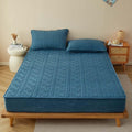 Premium Quilted Microfiber Mattress Pad with Plush Warmth