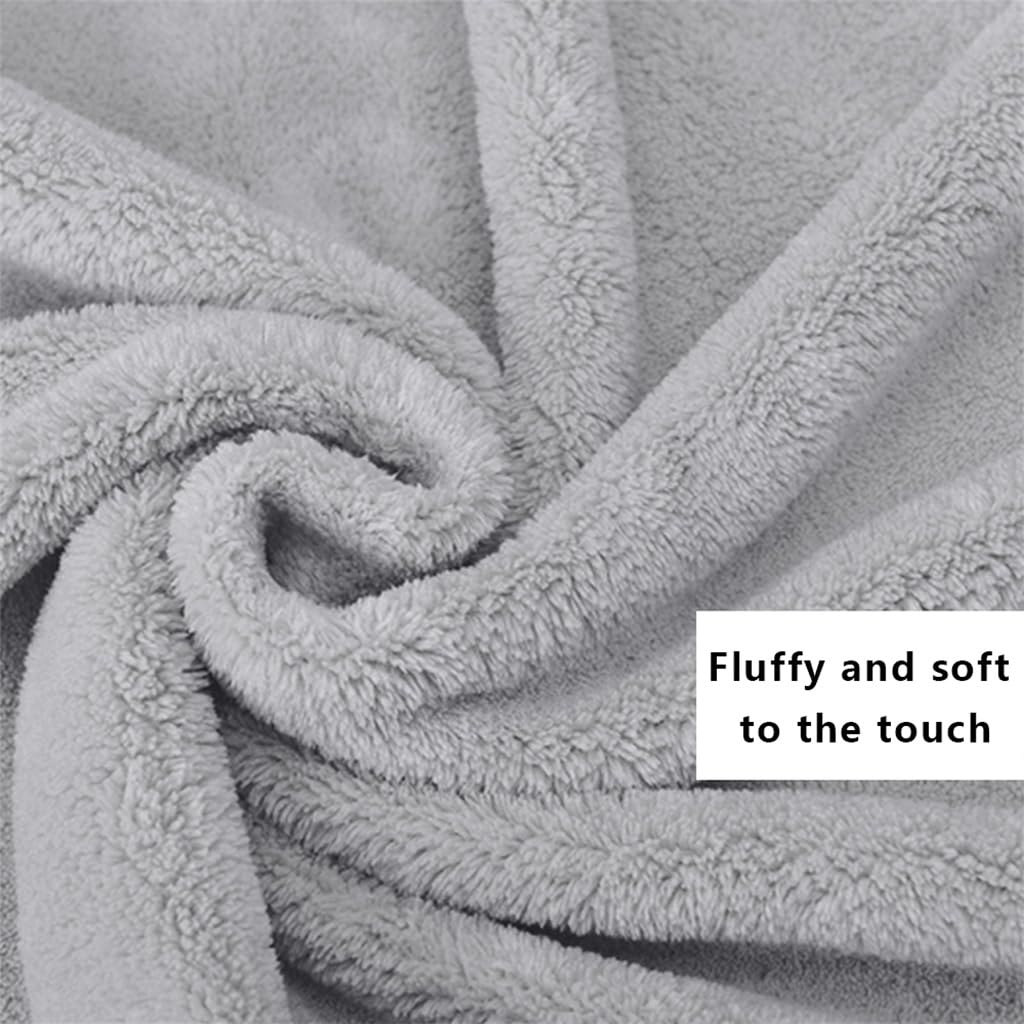 HBJWOV Super Soft Quick-Dry Microfiber Bath Towel Set