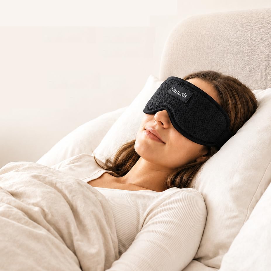 SANOSIS Guardian Bluetooth Sleep Mask with WaveShield™