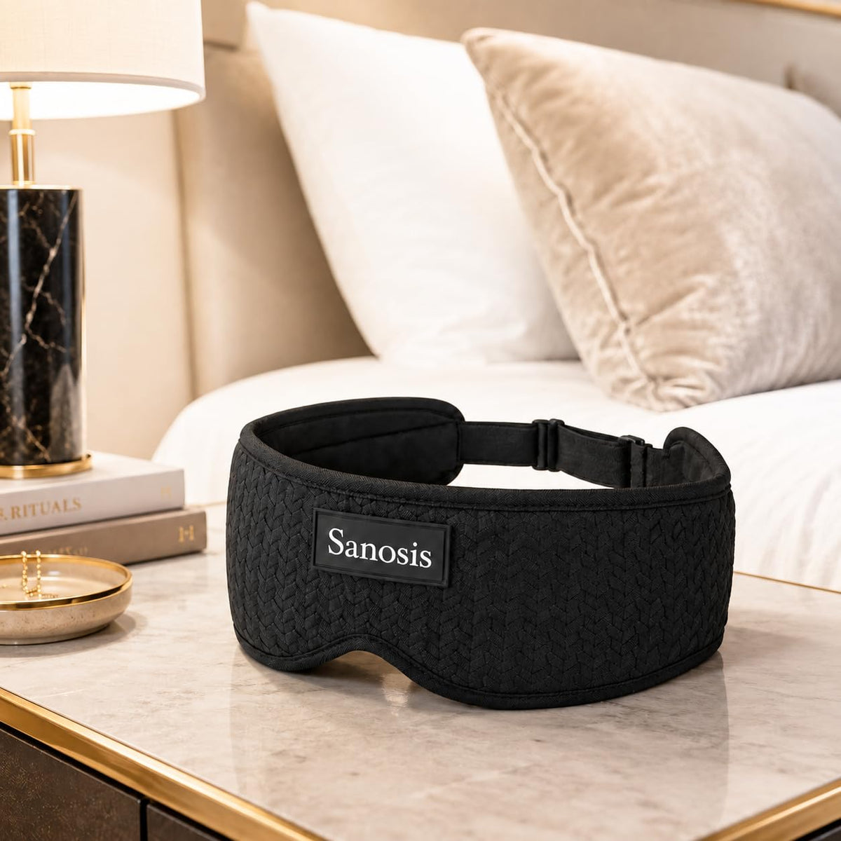SANOSIS Guardian Bluetooth Sleep Mask with WaveShield™