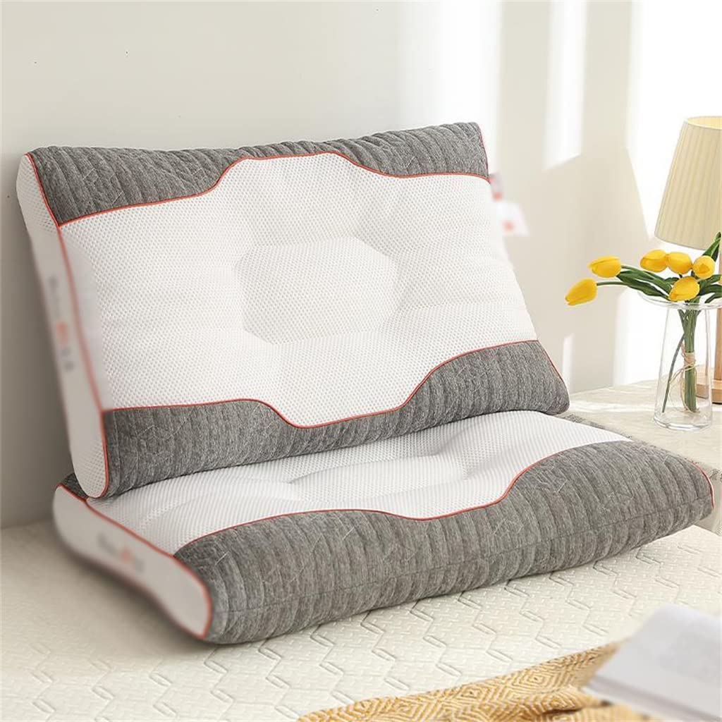 UMKLSW Zero-Pressure Low-Profile Cervical Support Pillow