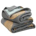 Lightweight Cotton Muslin Gauze Summer Throw Blanket