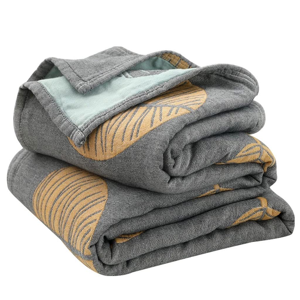 Lightweight Cotton Muslin Gauze Summer Throw Blanket