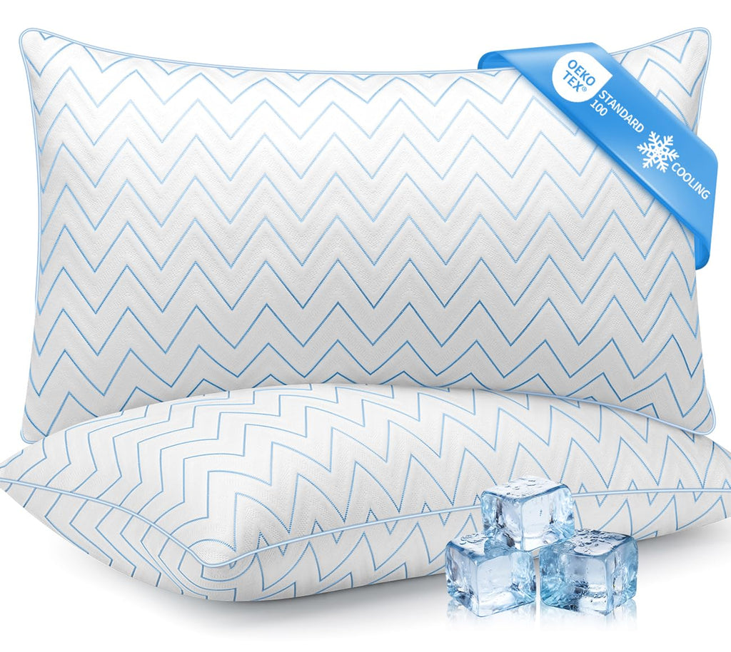 DIORIS Luxury Hotel Collection Queen Bed Pillows, Set of 2
