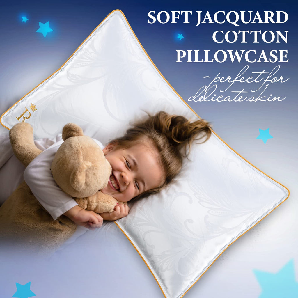 Royal Therapy Hotel-Style Goose Down Alternative Bed Pillows
