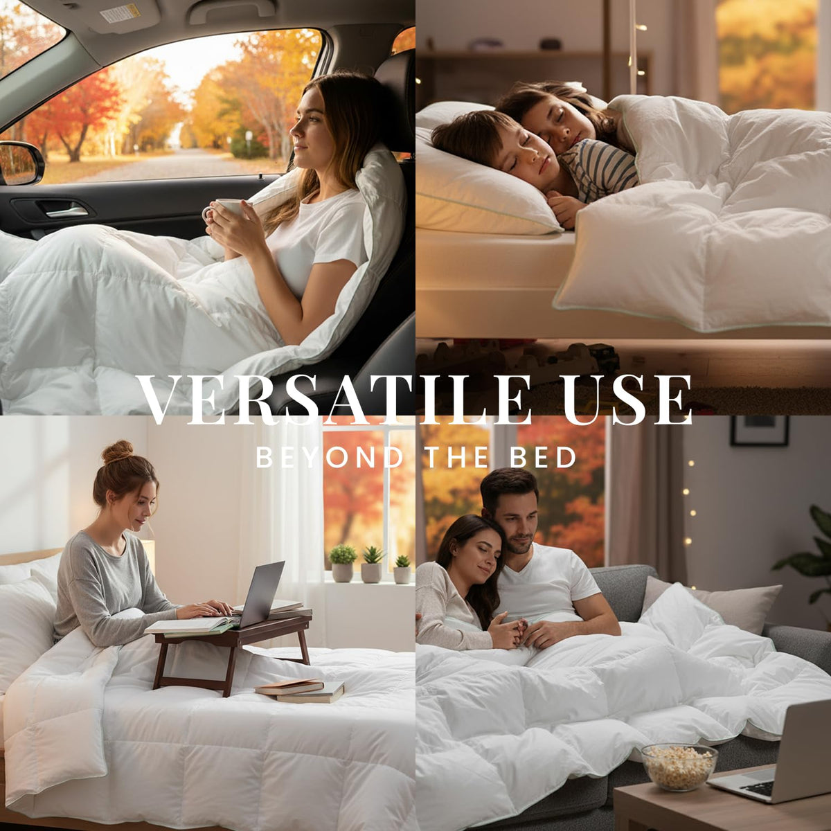 Fossflakes Nordic Sleep All-Season Down Alternative Duvet