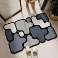 COKHDH Irregular-Shaped Diatomite Floor Mat RUG-YX-04