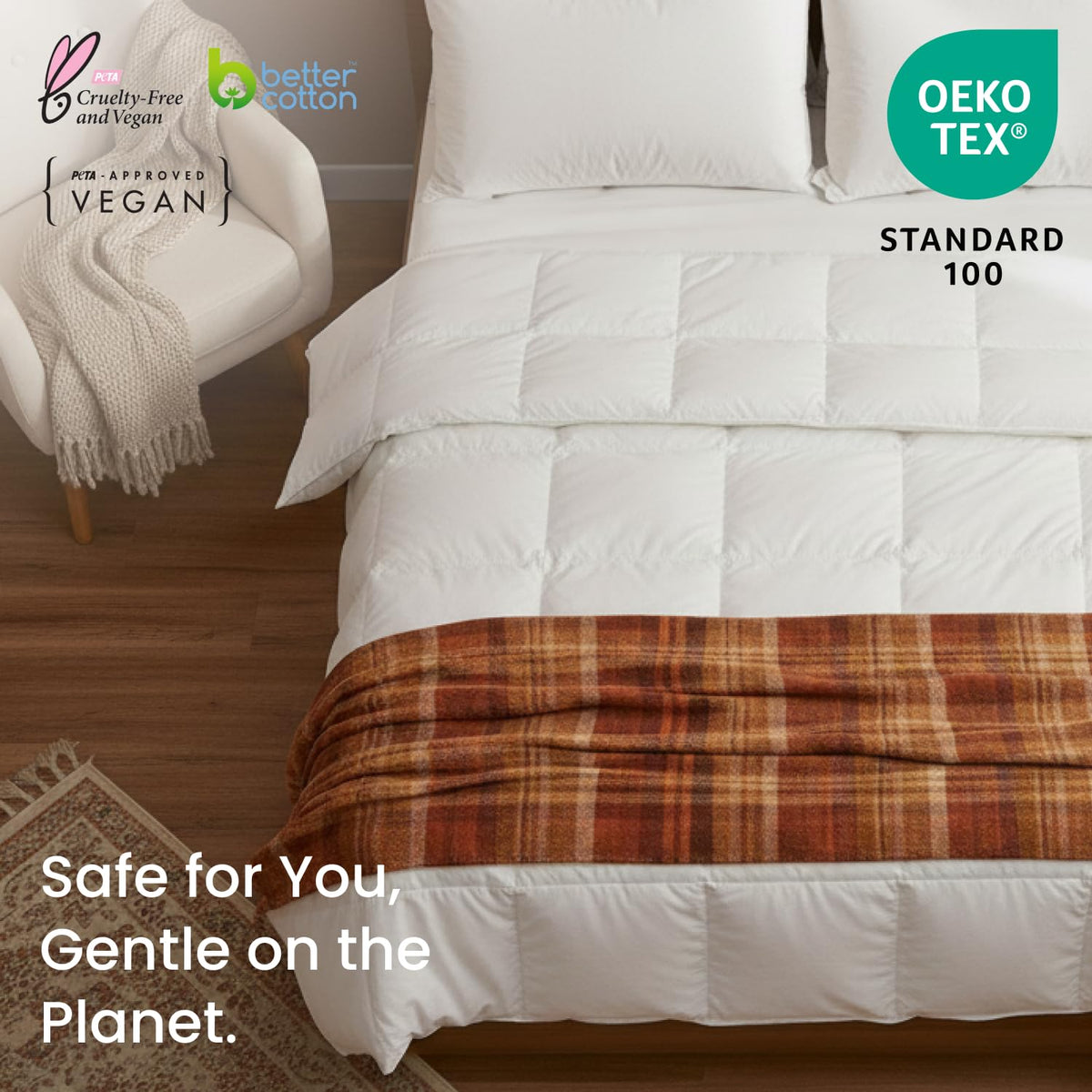 Fossflakes Nordic Sleep All-Season Down Alternative Duvet