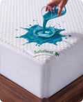 SafeRest Waterproof Mattress Protector & Bed Cover