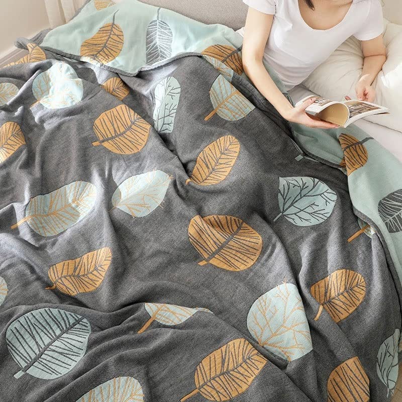Lightweight Cotton Muslin Gauze Summer Throw Blanket