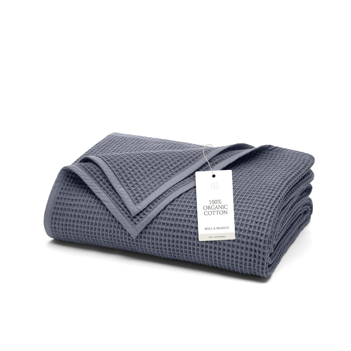 Boll & Branch 100% Organic Cotton Waffle Bed Blanket