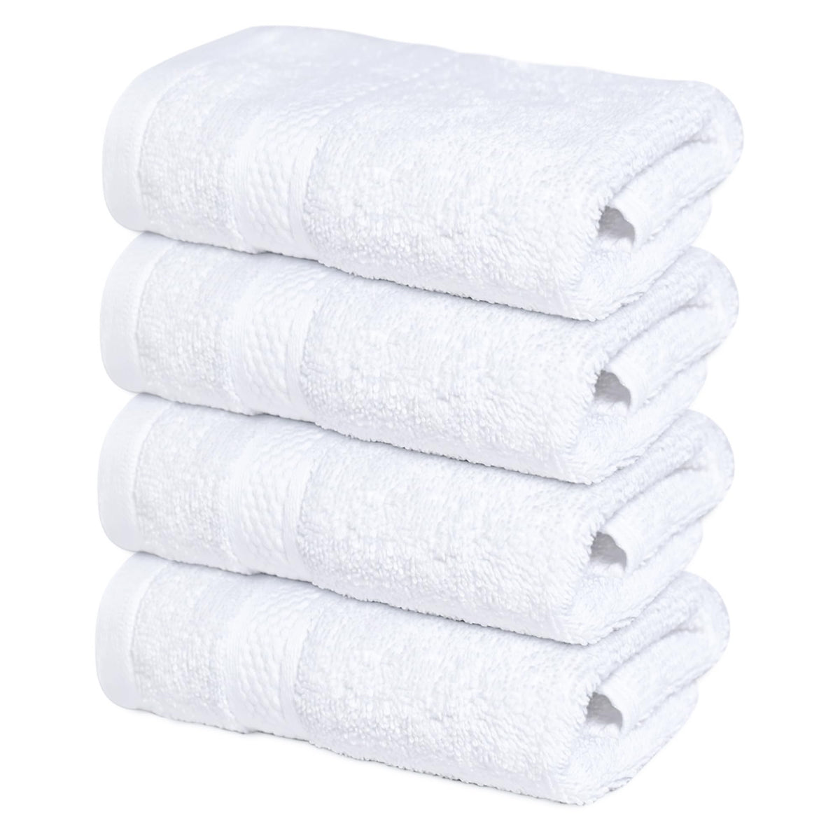 Infinitee Xclusives Ring-Spun Cotton Hand Towels, Set of 6