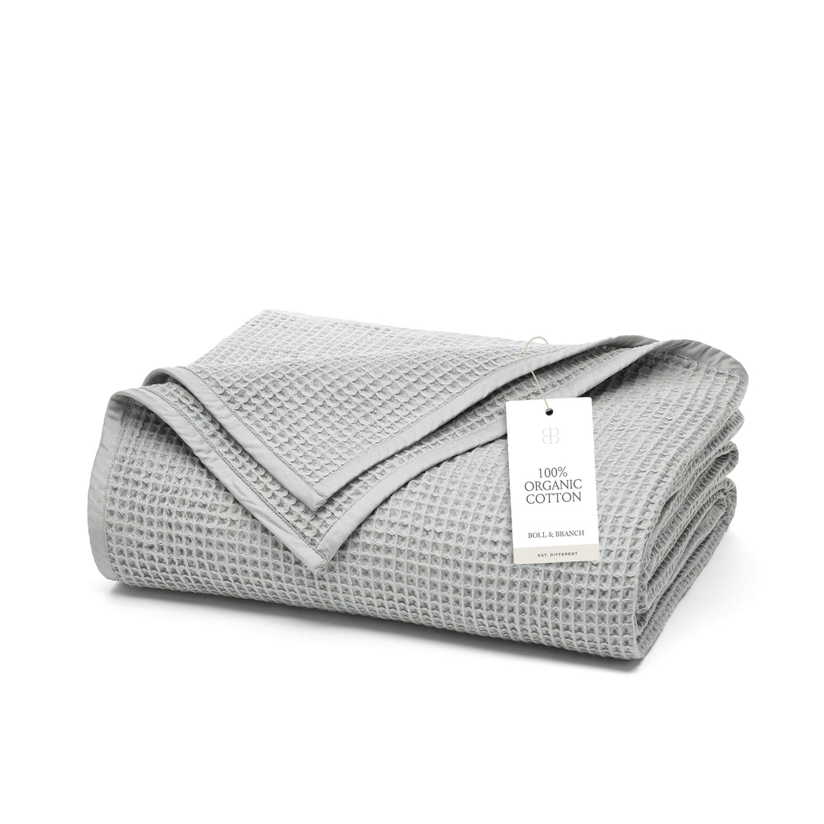 Boll & Branch 100% Organic Cotton Waffle Bed Blanket