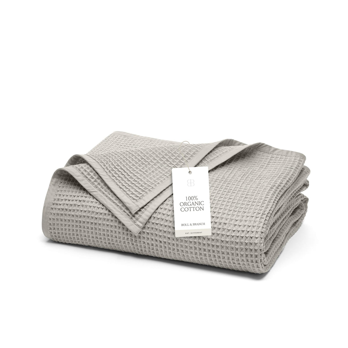 Boll & Branch 100% Organic Cotton Waffle Bed Blanket