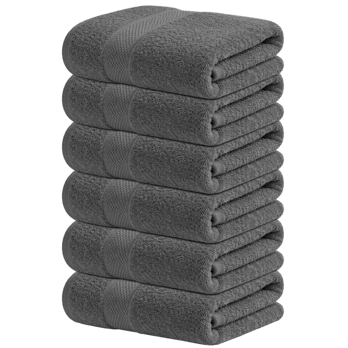 Infinitee Xclusives Ring-Spun Cotton Hand Towels, Set of 6