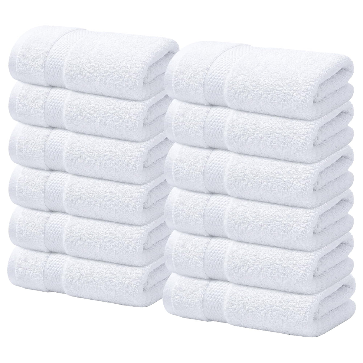 Infinitee Xclusives Ring-Spun Cotton Hand Towels, Set of 6