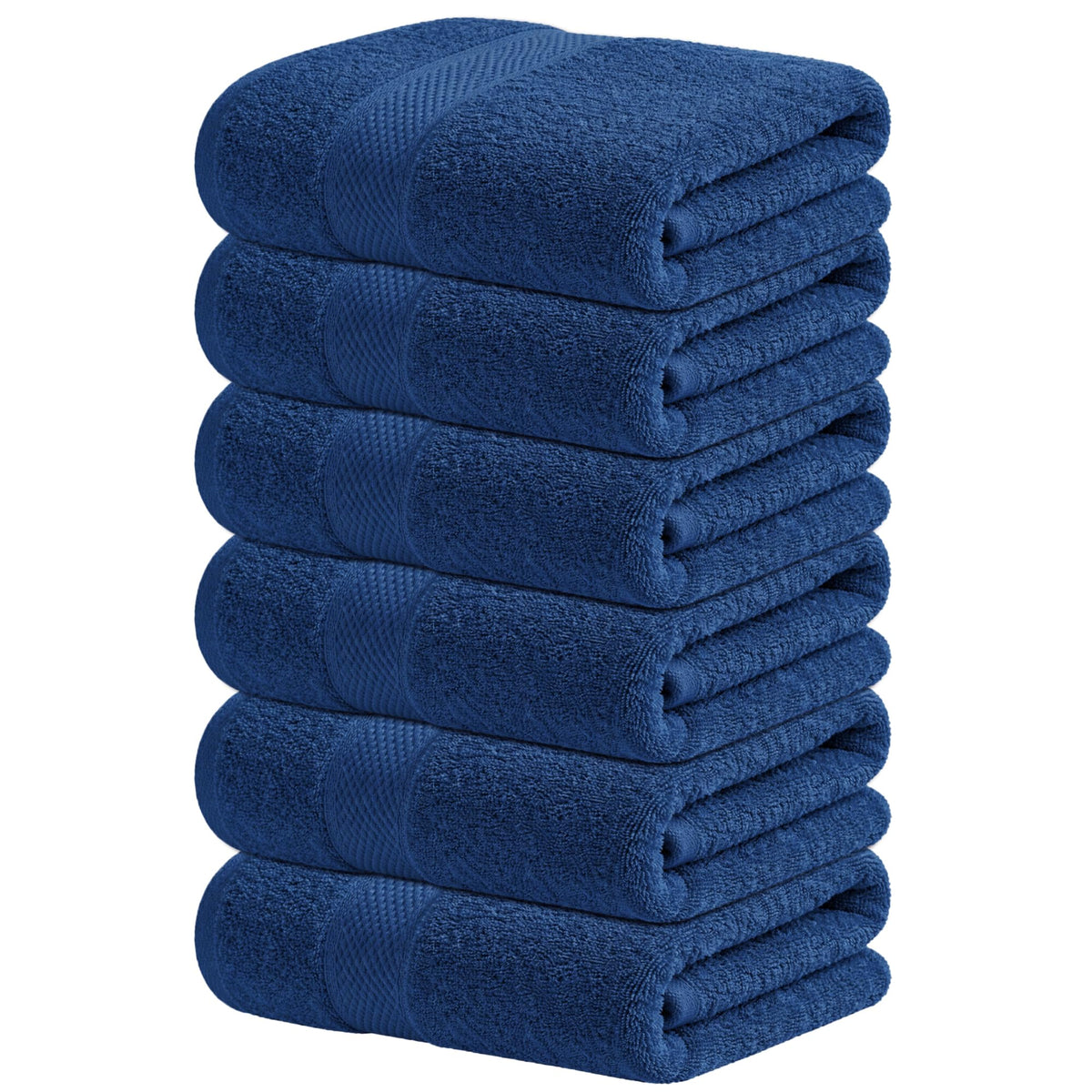 Infinitee Xclusives Ring-Spun Cotton Hand Towels, Set of 6