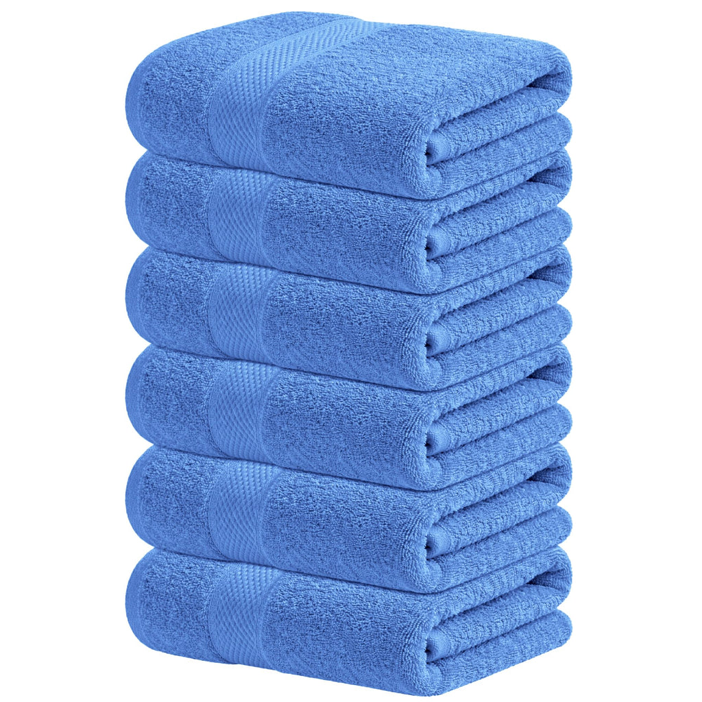 Infinitee Xclusives Ring-Spun Cotton Hand Towels, Set of 6