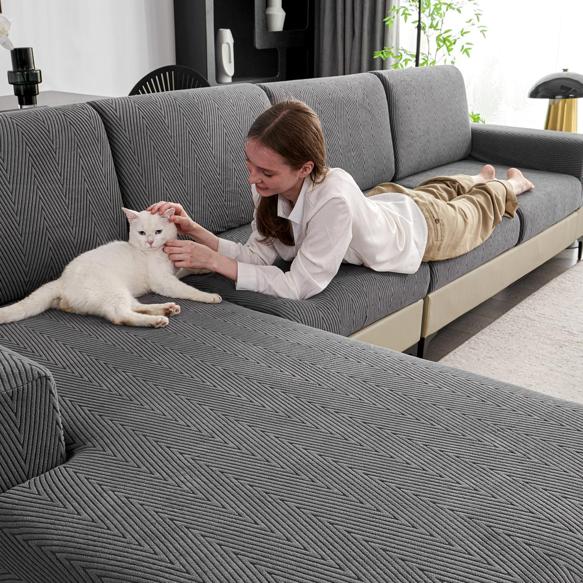 Eertop Couch Covers for Everyday Sofa Protection
