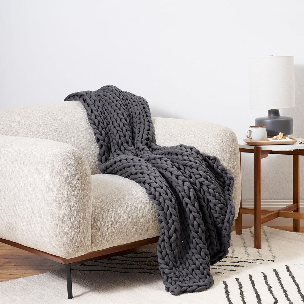 Bearaby Ocean Hugger Polyfill Weighted Blanket