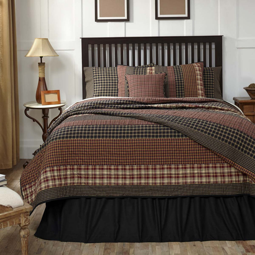 VHC Brands Beckham California King Quilt Set, 3-Piece