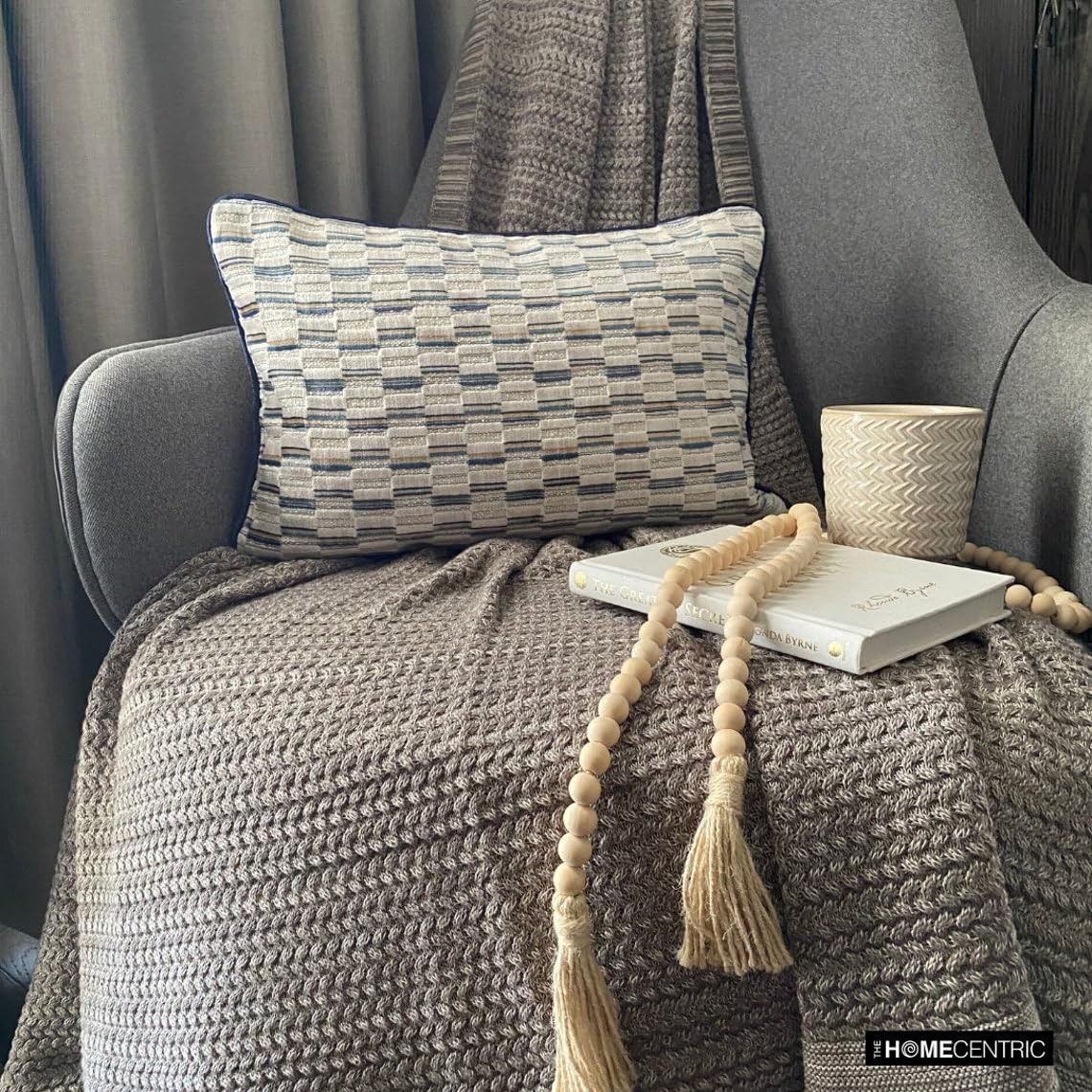 The HomeCentric Decorative Lumbar Pillow Covers