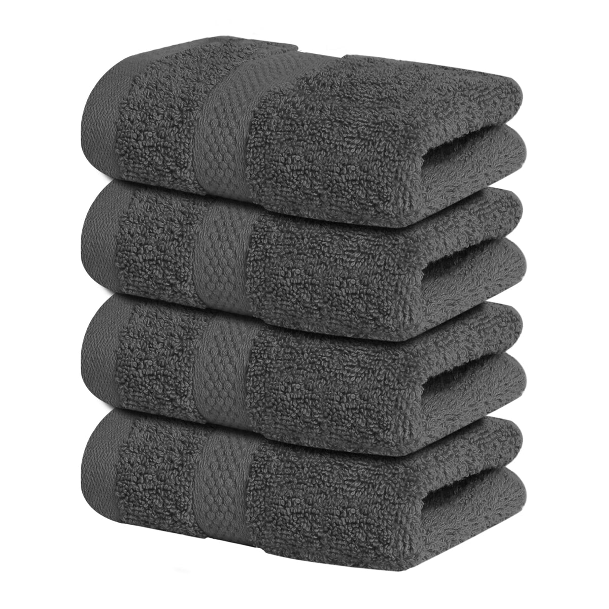 Infinitee Xclusives Ring-Spun Cotton Hand Towels, Set of 6