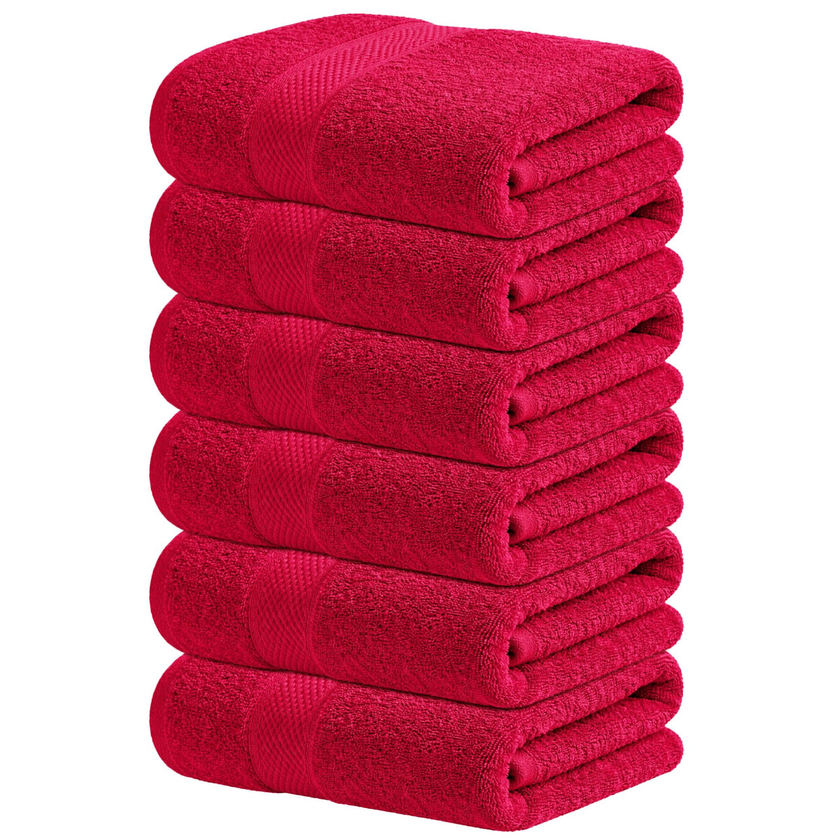 Infinitee Xclusives Ring-Spun Cotton Hand Towels, Set of 6