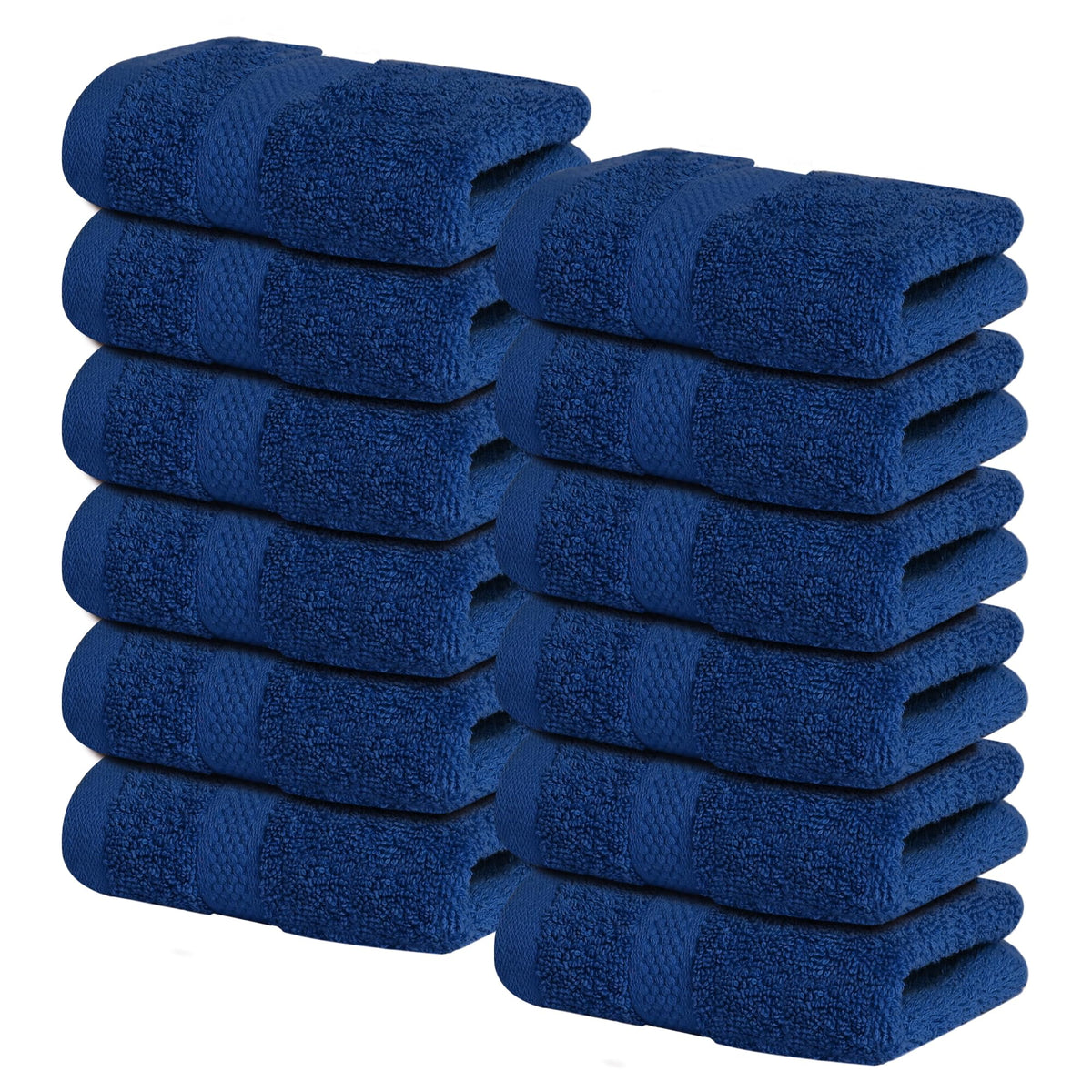 Infinitee Xclusives Ring-Spun Cotton Hand Towels, Set of 6