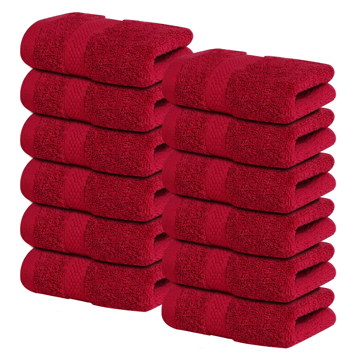 Infinitee Xclusives Ring-Spun Cotton Hand Towels, Set of 6