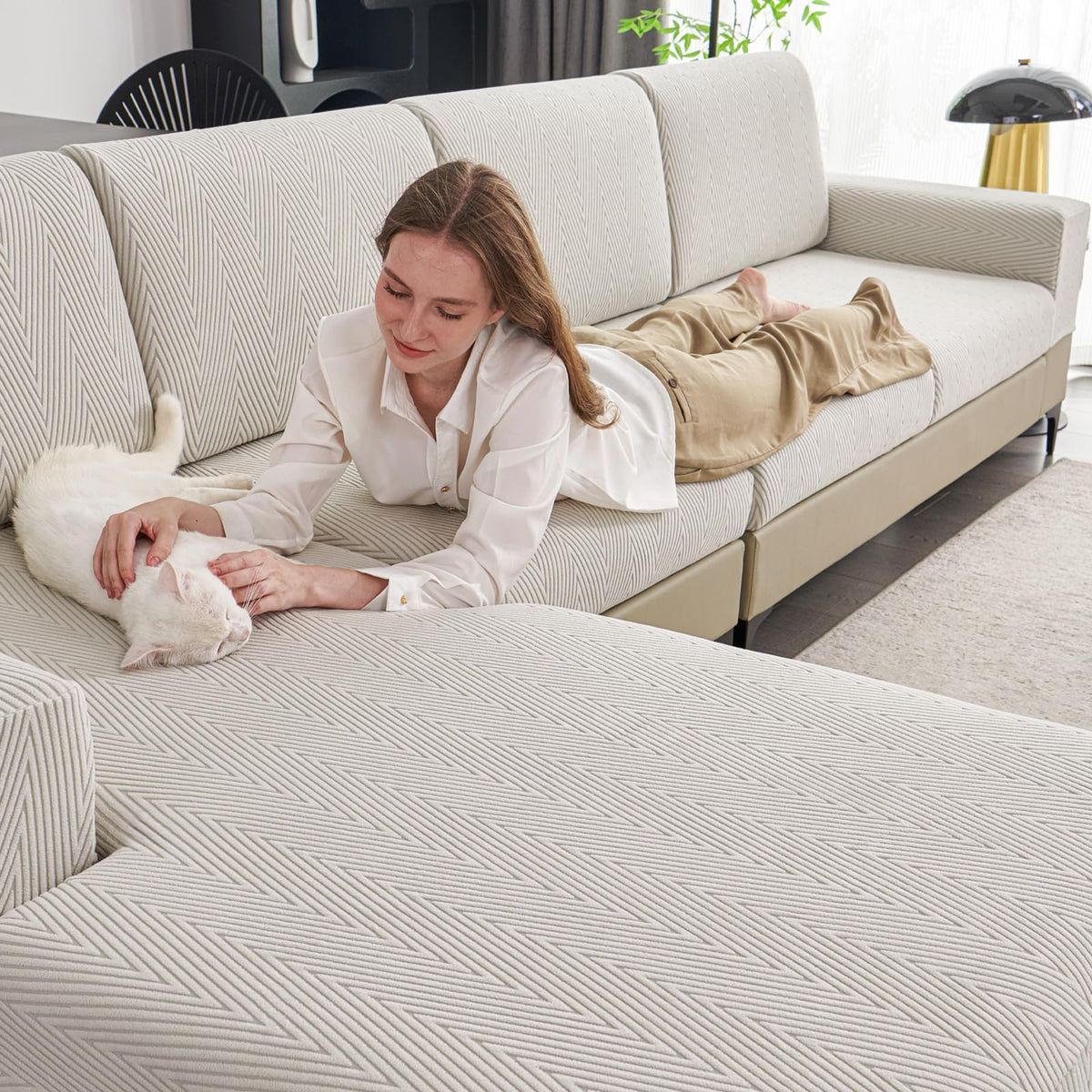 Eertop Couch Covers for Everyday Sofa Protection