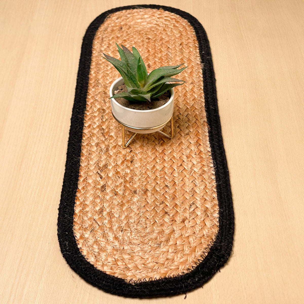 Chardin Home Verona 15-Inch Jute & Cotton Placemats, Set of 4