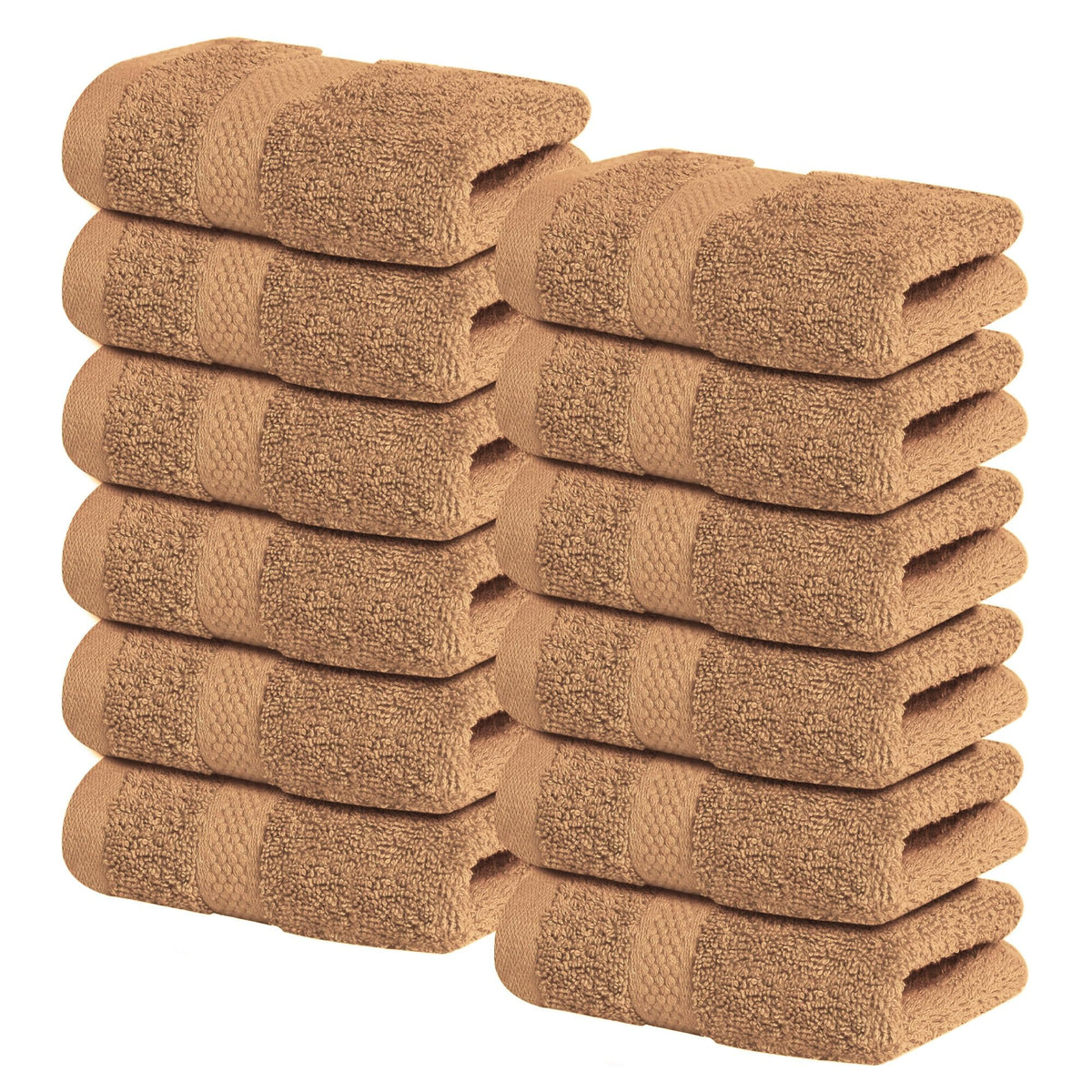Infinitee Xclusives Ring-Spun Cotton Hand Towels, Set of 6