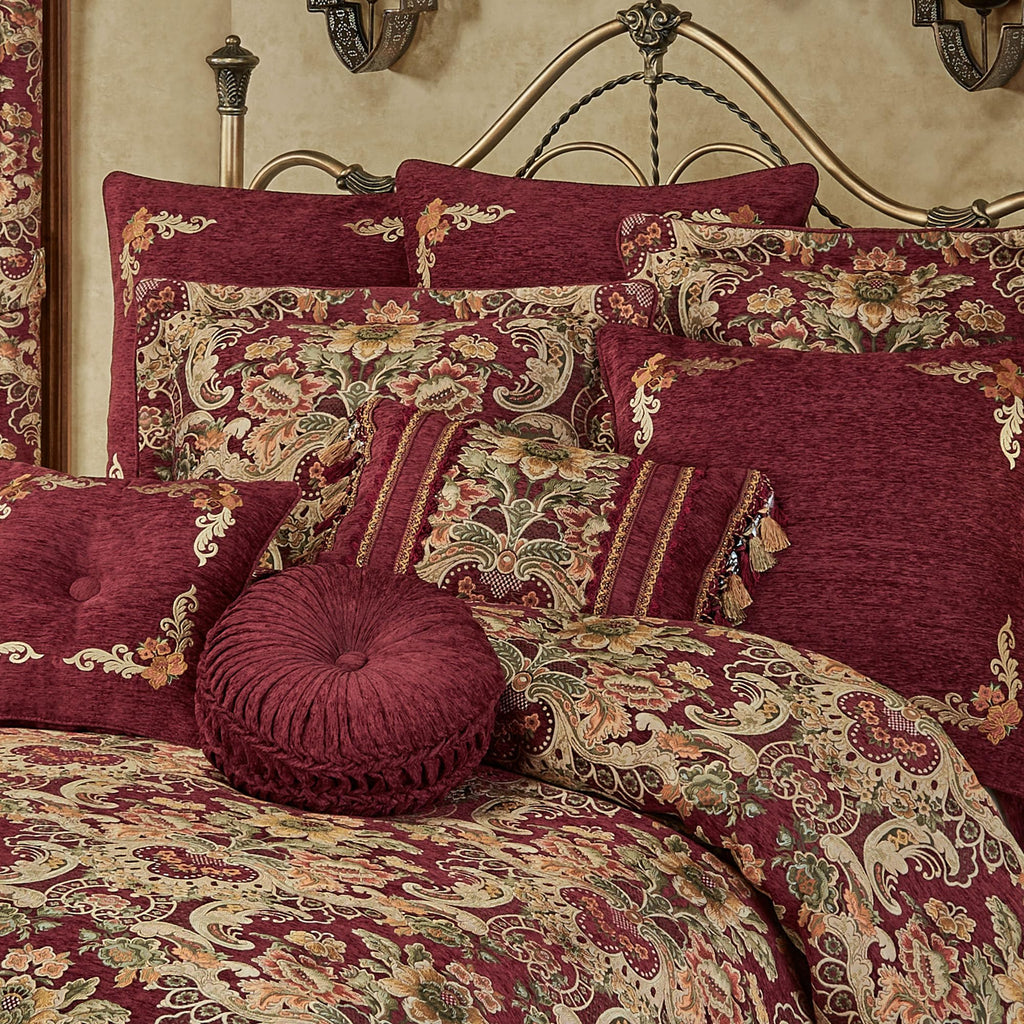 J. Queen NY Tosca Chateau King Chenille Comforter Set, 11-Pc